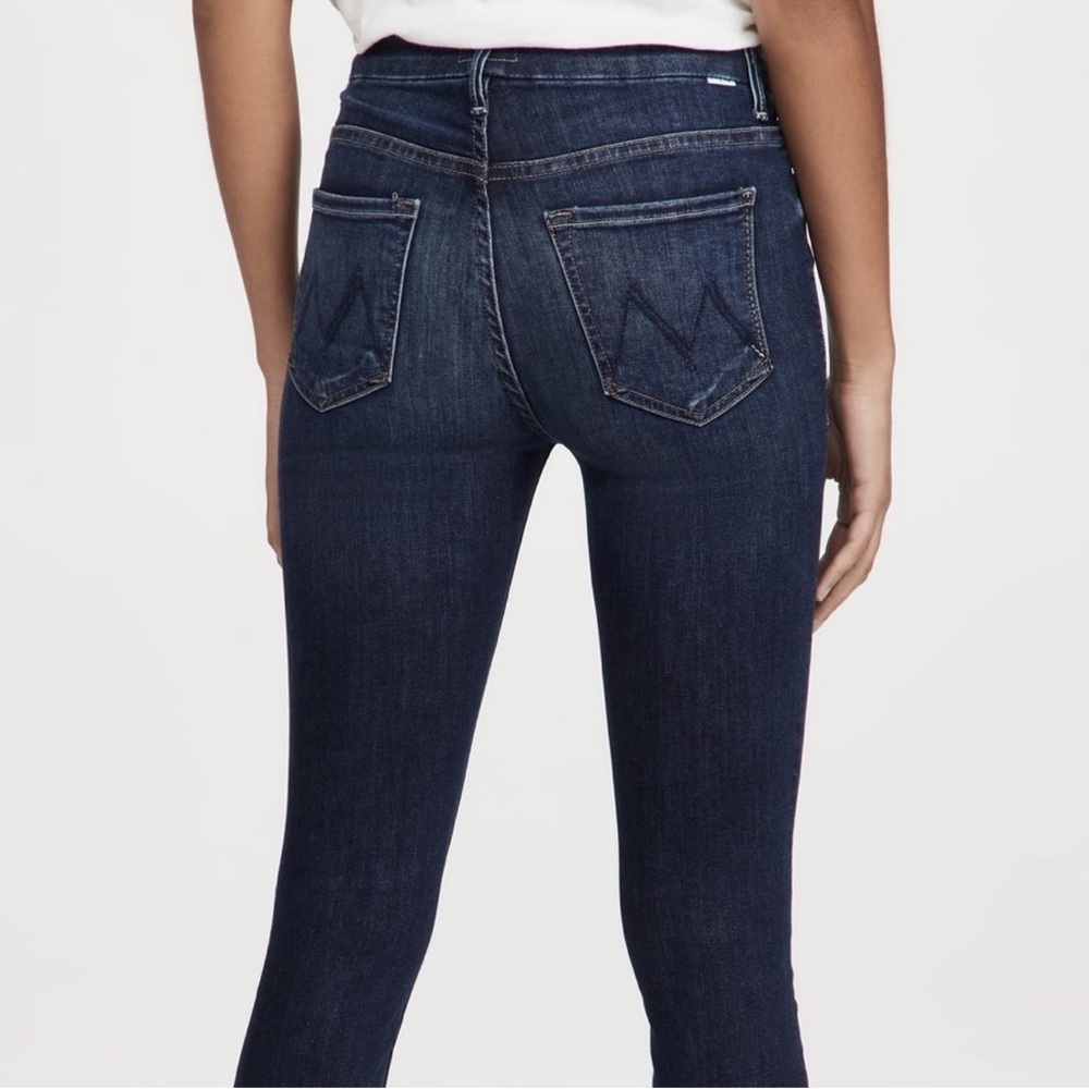 Mother High Waisted Looker in Coffee Tea or Me wash size 30